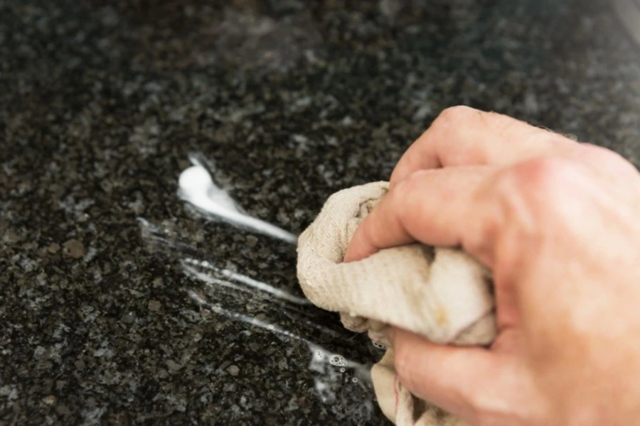 Cleaning Dark Granite Cleaning Dark Granite