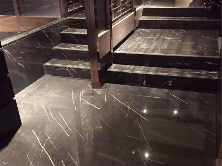 Pietra Grigio Marble Floor