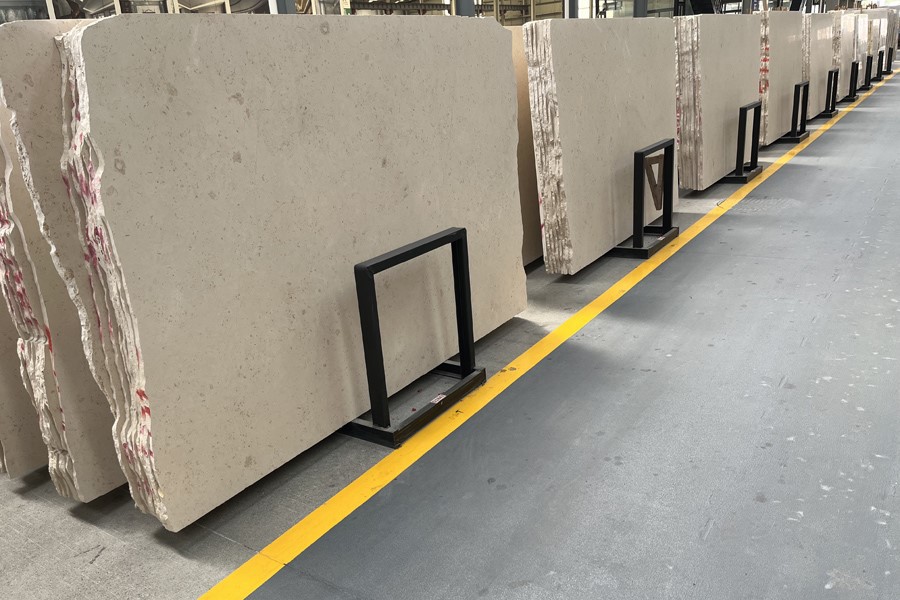 Beige Castle Limestone Slab Polished Beige Castle Limestone Slab Polished