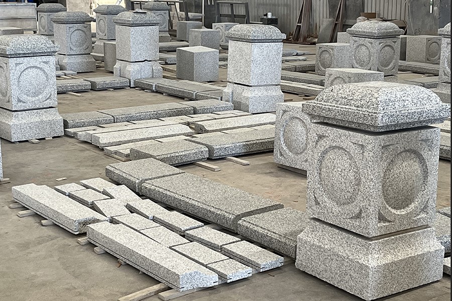 Bianco Sardo Granite Landscape Stone Bianco Sardo Granite Landscape Stone